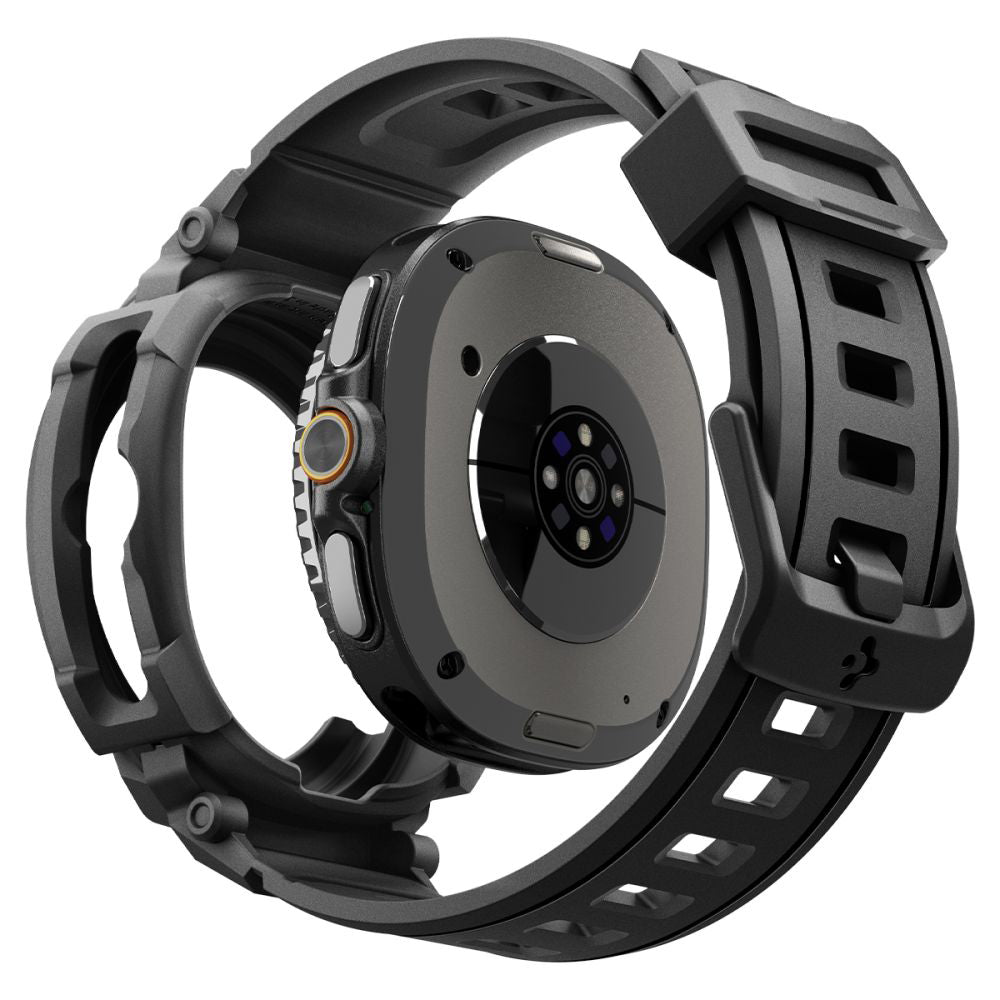 Spigen Rugged Armor Pro Case for Samsung Galaxy Watch8 Classic, Matte Black ACS10013