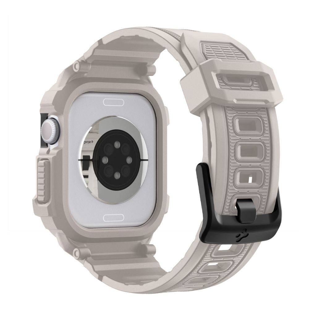 Pouzdro Spigen Rugged Armor Pro V2 pro Apple Watch Series 10 / 11 42mm, Béžová