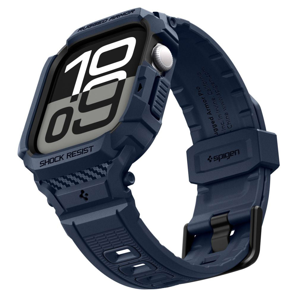 Pouzdro Spigen Rugged Armor Pro V2 pro Apple Watch Series 10 / 11 42mm, Námořnická modř ACS10495