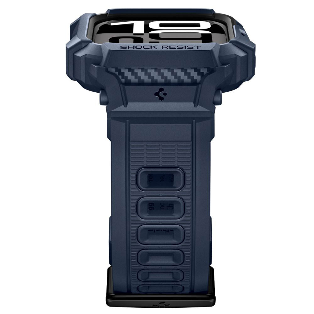 Pouzdro Spigen Rugged Armor Pro V2 pro Apple Watch Series 10 / 11 42mm, Námořnická modř ACS10495