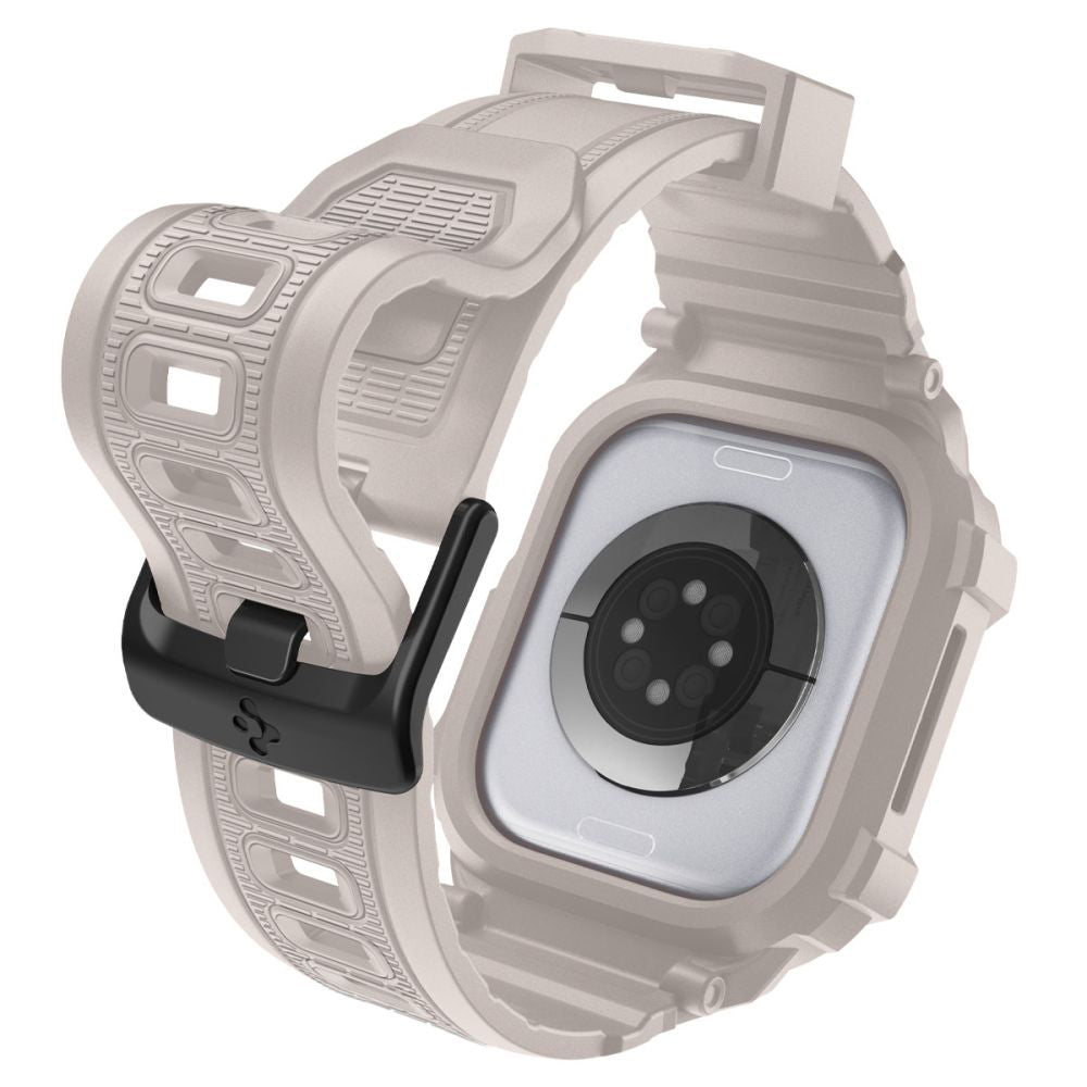 Pouzdro Spigen Rugged Armor Pro V2 pro Apple Watch Series 10 / 11 46mm, Béžová ACS10506