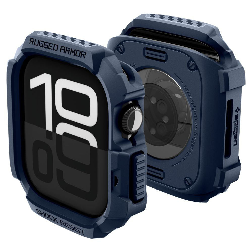 Spigen Rugged Armor V2 Case for Apple Watch Series 10 / 11 42mm, Navy ACS10492