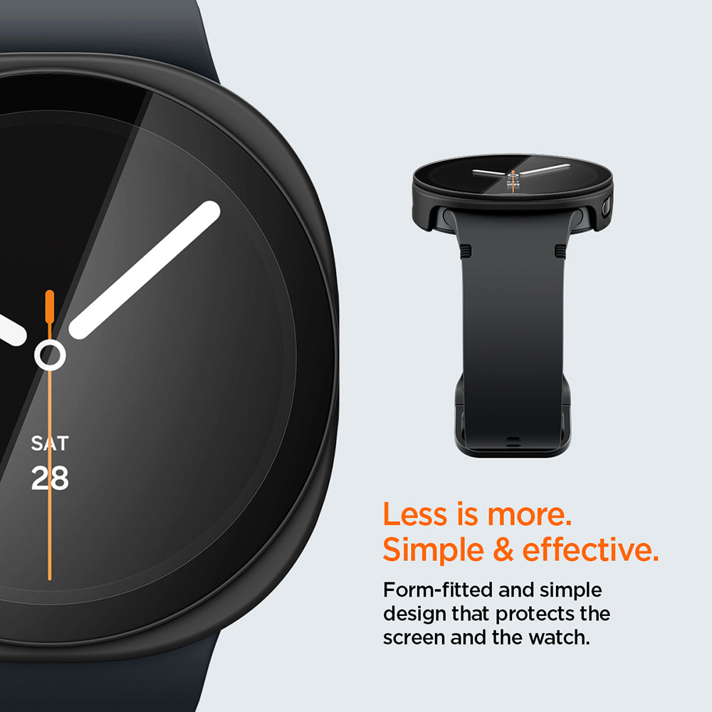 Pouzdro Spigen Thin Fit 360 pro Samsung Galaxy Watch9 / Watch8 44mm, černé ACS11601