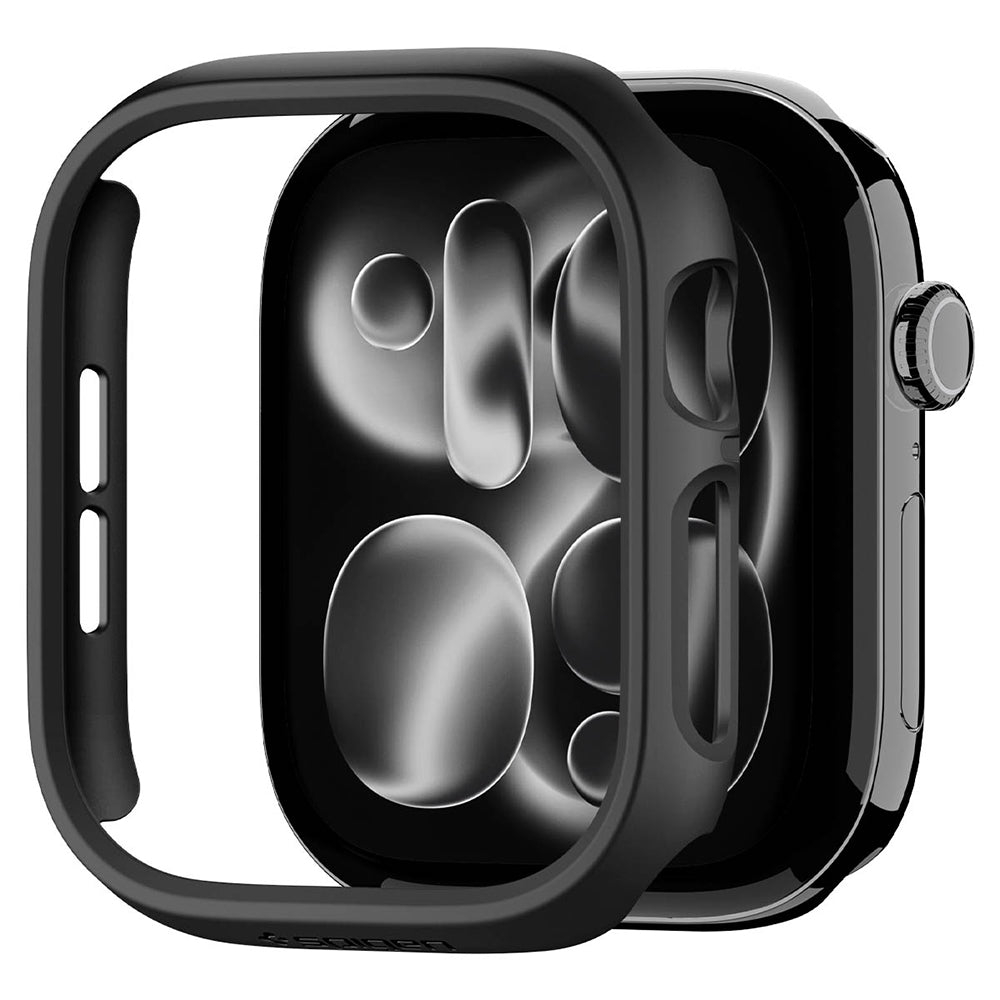 Pouzdro Spigen Thin Fit pro Apple Watch 12 42mm, černé ACS11880