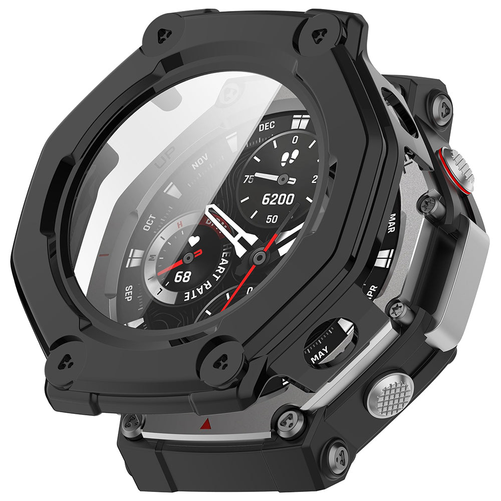 Pouzdro Techsuit Defense360 Pro pro Amazfit T-Rex 3, Černá