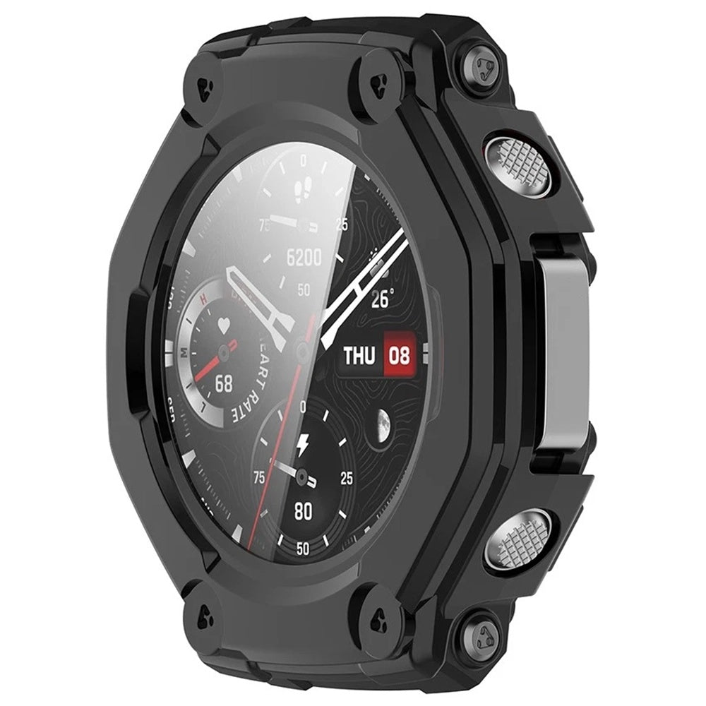 Pouzdro Techsuit Defense360 Pro pro Amazfit T-Rex 3, Černá