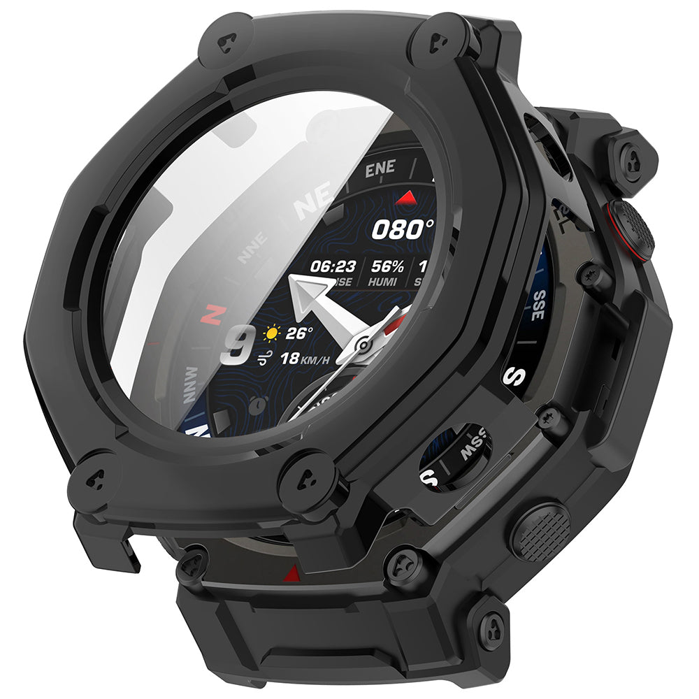 Pouzdro Techsuit Defense360 Pro pro Amazfit T-Rex 3 Pro 48mm, černé