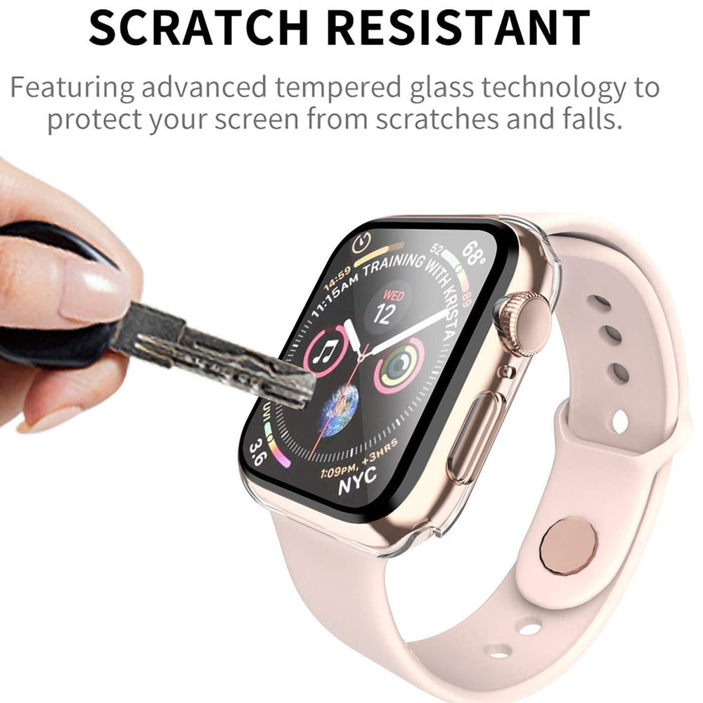 Pouzdro Techsuit Defense360 Pro pro Apple Watch 42mm Series, průhledné