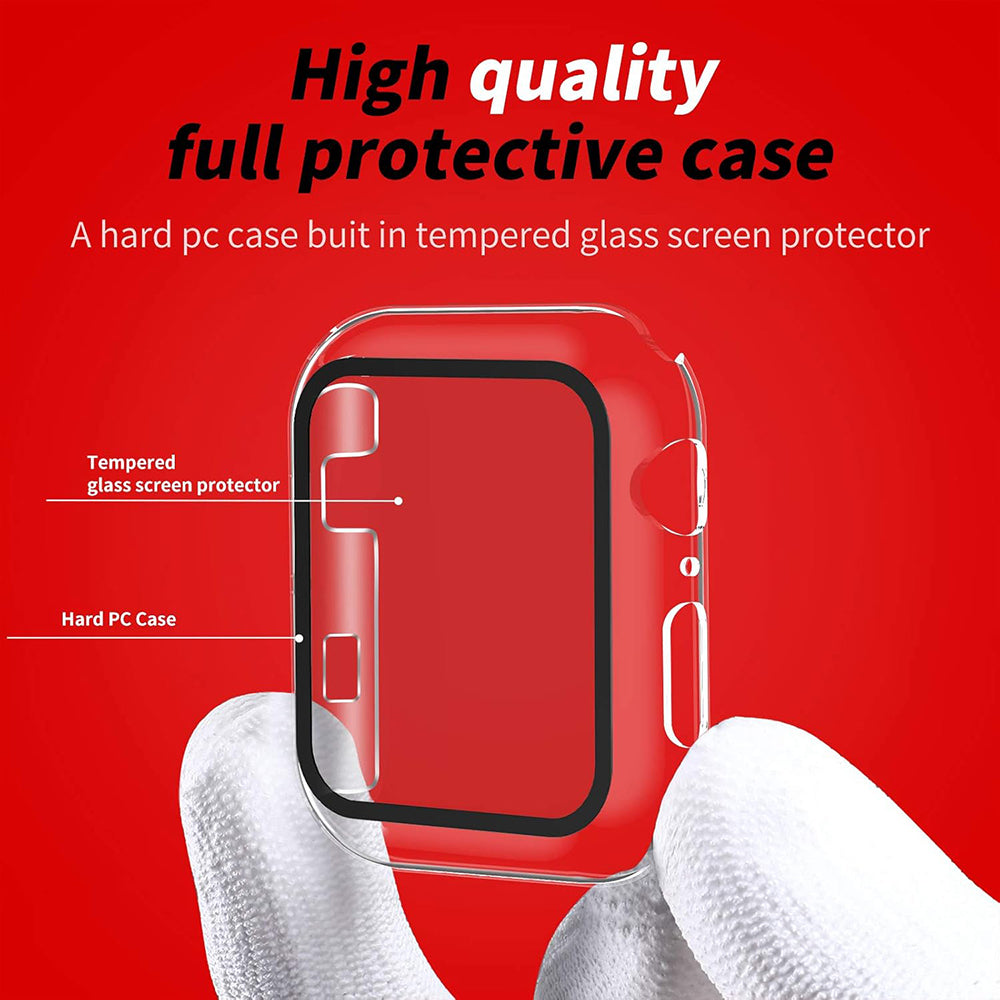 Pouzdro Techsuit Defense360 Pro pro Apple Watch 42mm Series, průhledné