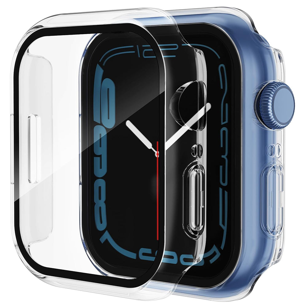 Pouzdro Techsuit Defense360 Pro pro Apple Watch 7 41mm Series, průhledné
