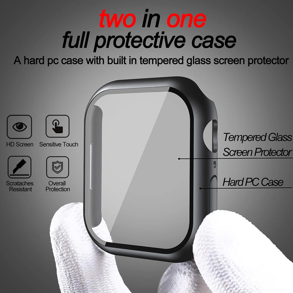 Pouzdro Techsuit Defense360 Pro pro Apple Watch 7 45mm Series, černé