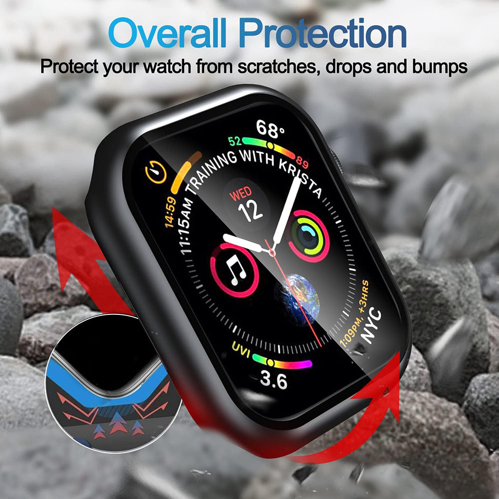 Pouzdro Techsuit Defense360 Pro pro Apple Watch 7 45mm Series, černé