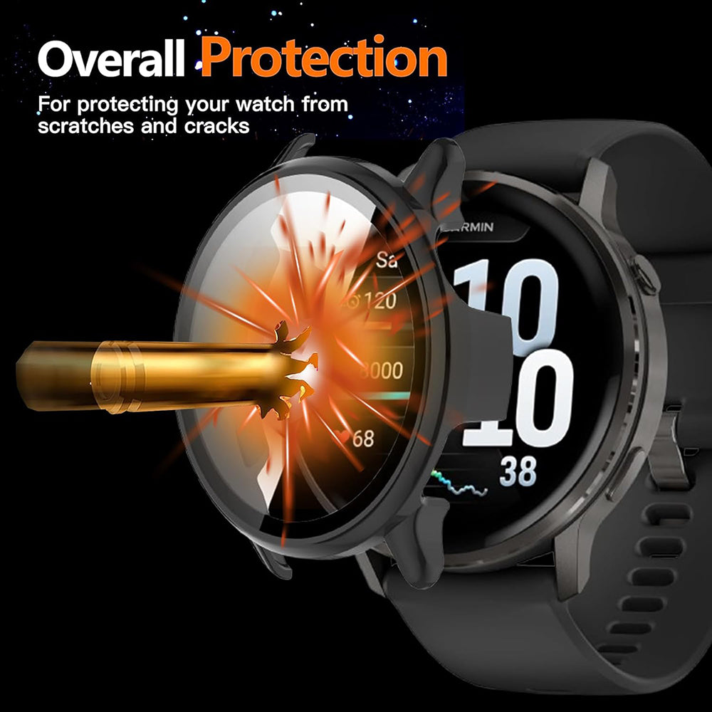 Pouzdro Techsuit Defense360 Pro pro Garmin Venu 4 45mm, Černé