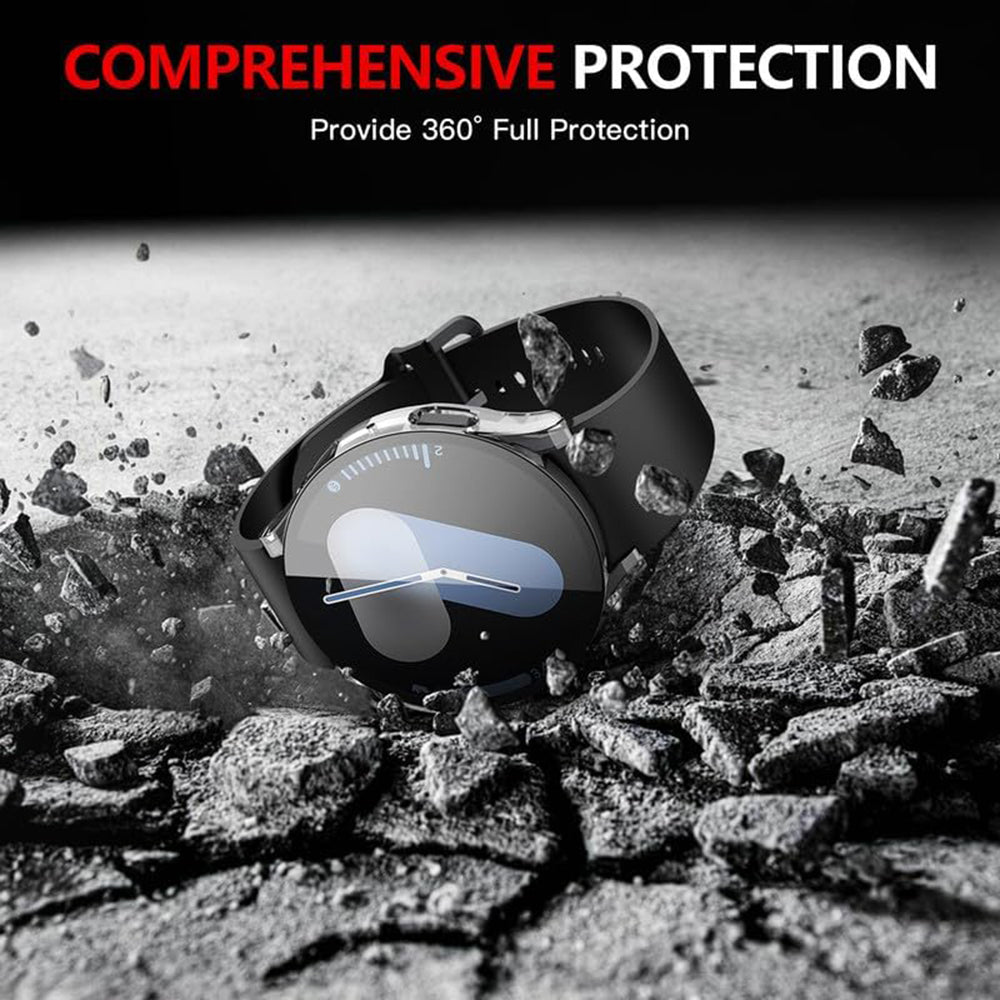 Pouzdro Techsuit Defense360 Pro pro Samsung Galaxy Watch7 44mm, průhledné