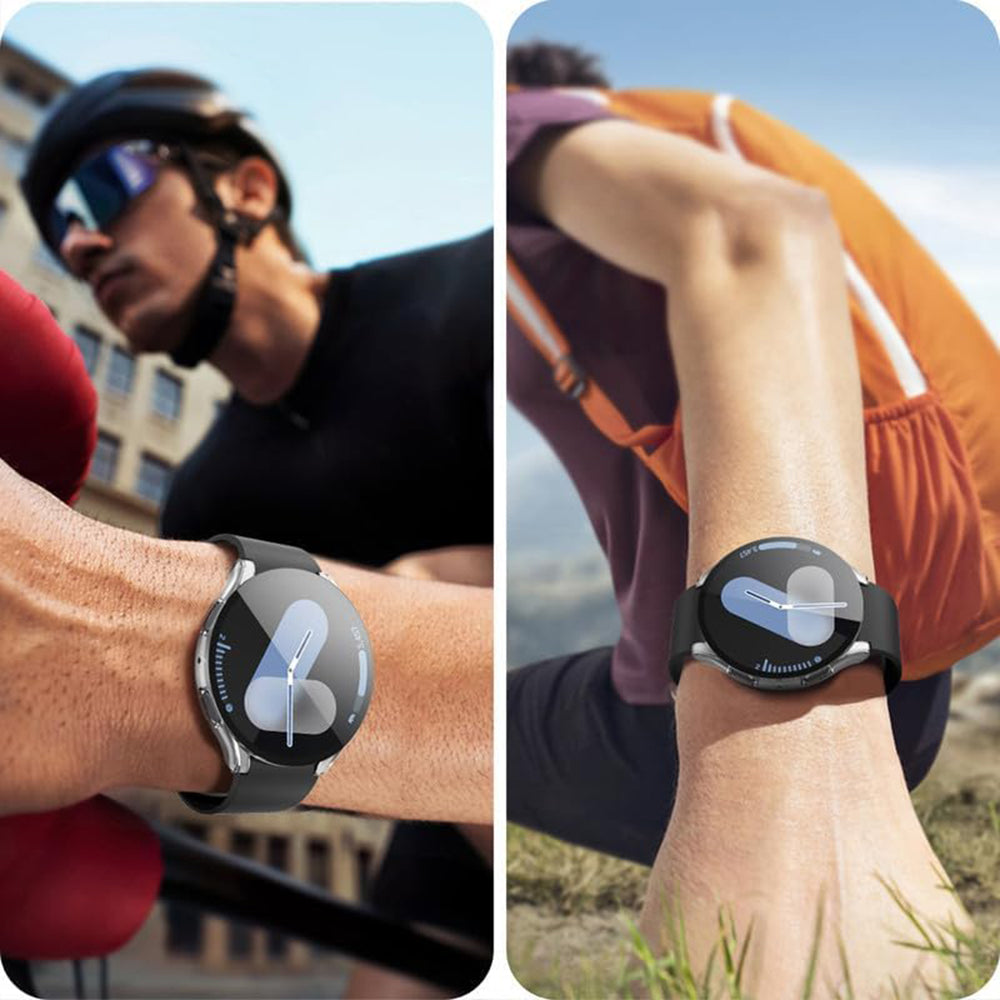 Pouzdro Techsuit Defense360 Pro pro Samsung Galaxy Watch7 44mm, průhledné