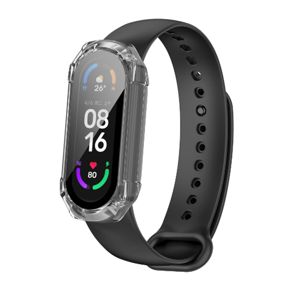Pouzdro Techsuit Defense360 Pro pro Xiaomi Smart Band 6 / Band 5 / Band 4, průhledné