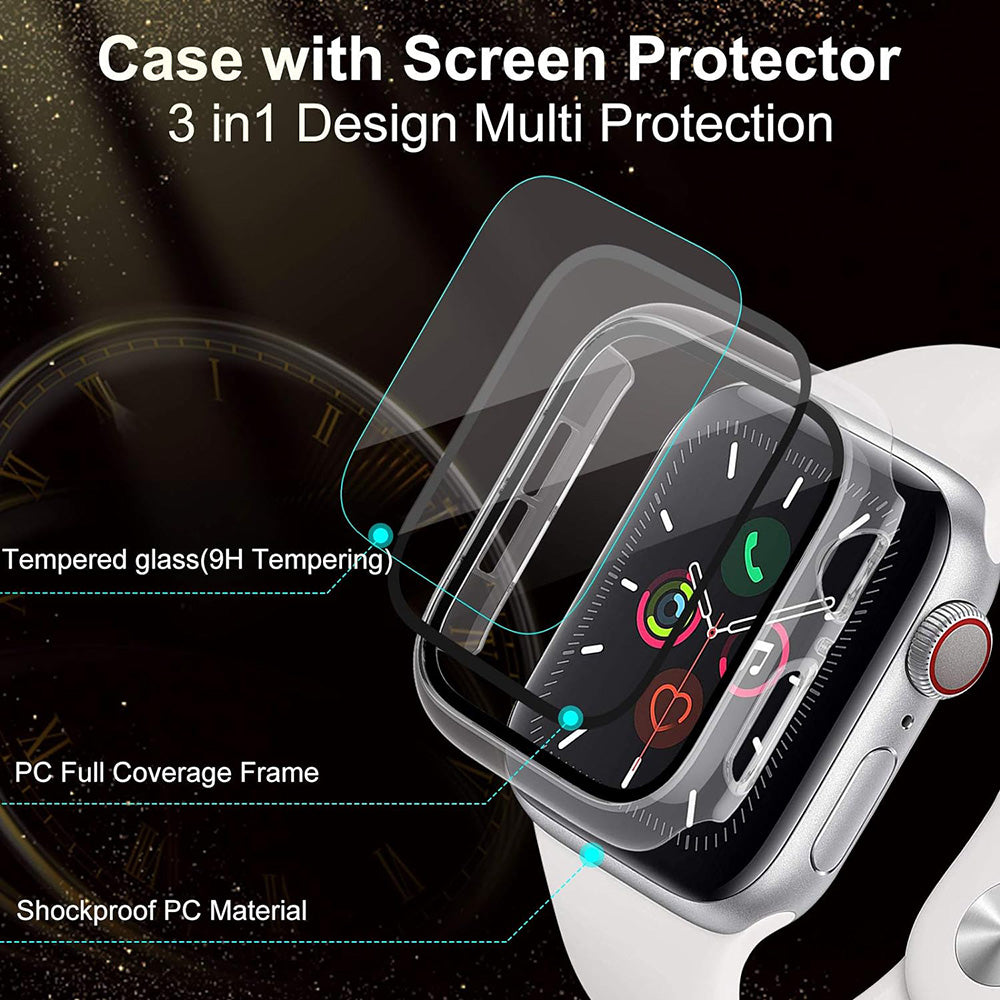 Pouzdro Techsuit Defense360 Pro pro Xiaomi Smart Band 6 / Band 5 / Band 4, průhledné