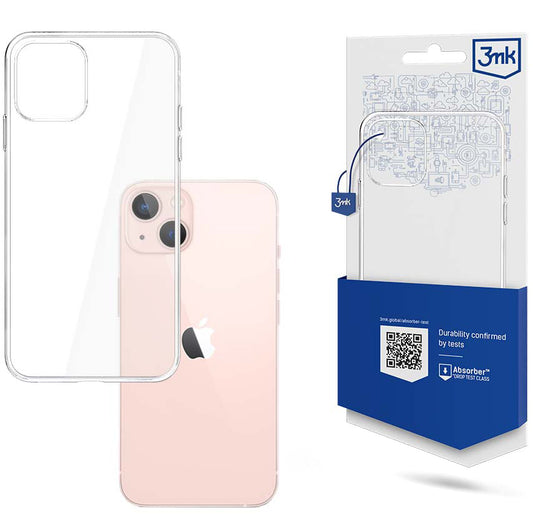 Pouzdro pro Apple iPhone 14, 3MK, čiré, průhledné
