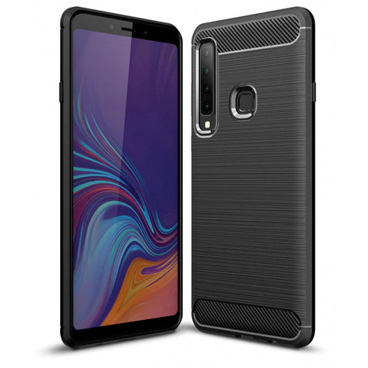 Pouzdro pro Samsung Galaxy A7 (2018) A750, Forcell, Carbon, černé