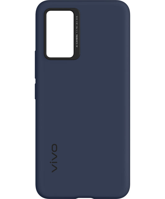 Pouzdro pro vivo V21 5G, silikonový kryt, modré 6000172