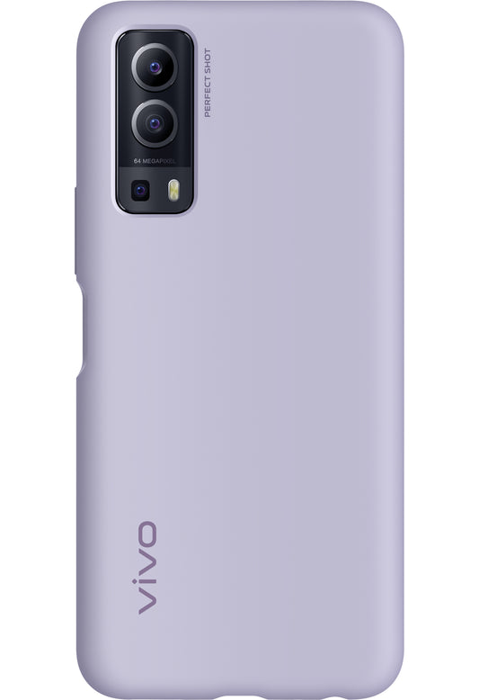 Pouzdro pro vivo Y52 5G / Y72 5G, silikonový kryt, fialové 6000175