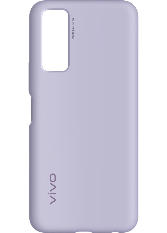 Pouzdro pro vivo Y52 5G / Y72 5G, silikonový kryt, fialové 6000175