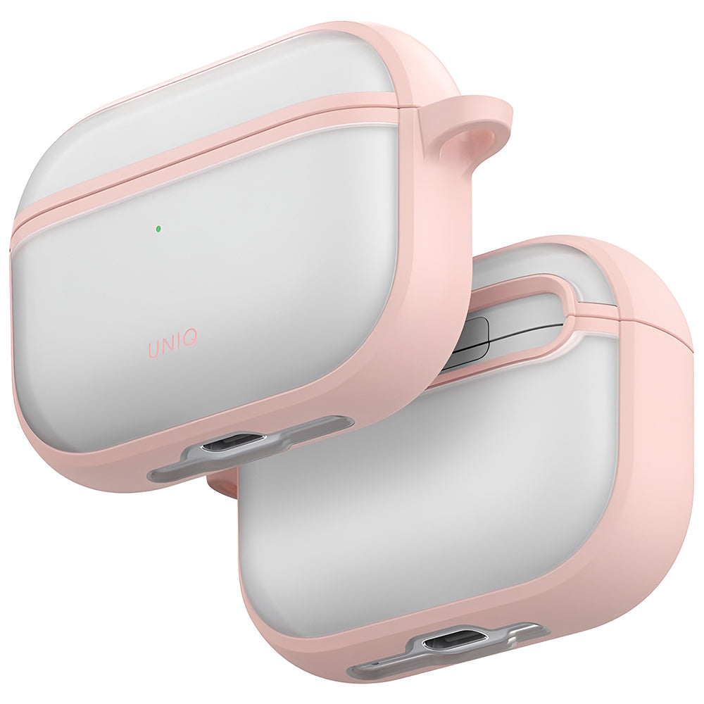 Pouzdro UNIQ Veren pro Apple AirPods Pro 3, Růžové