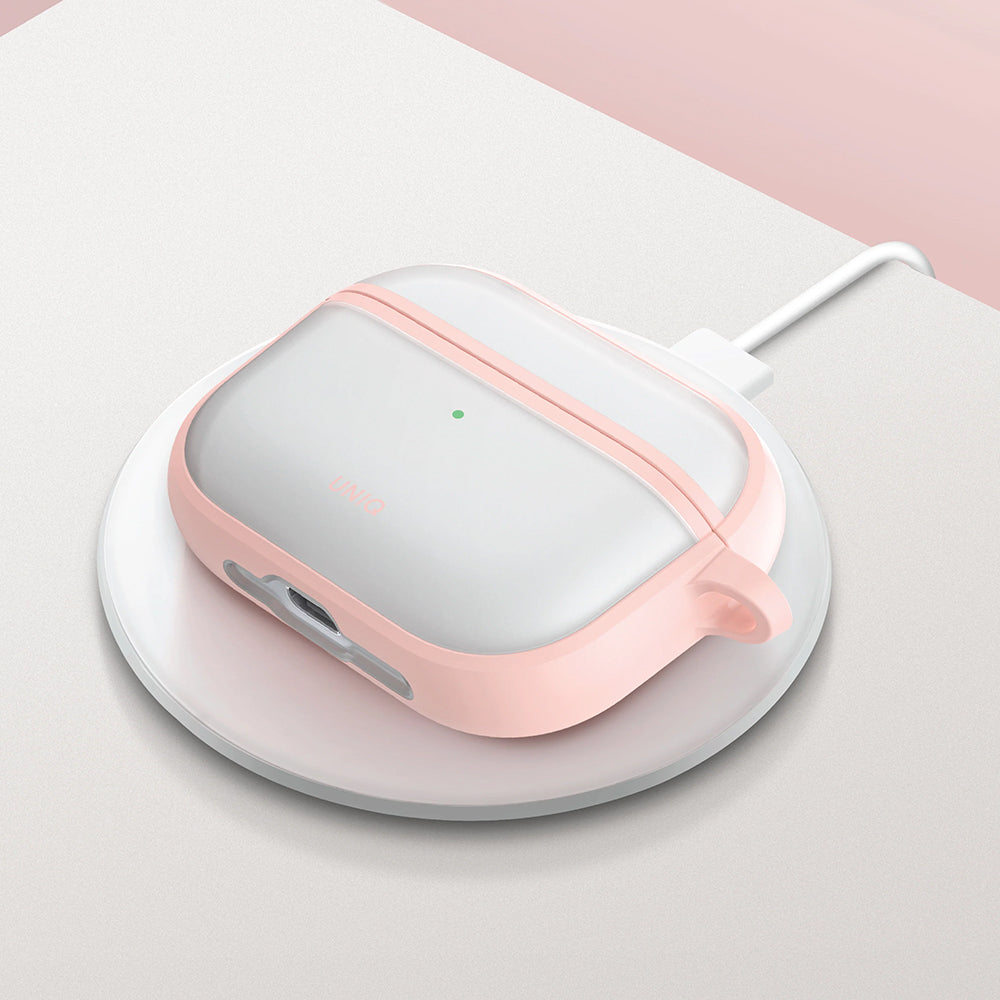 Pouzdro UNIQ Veren pro Apple AirPods Pro 3, Růžové