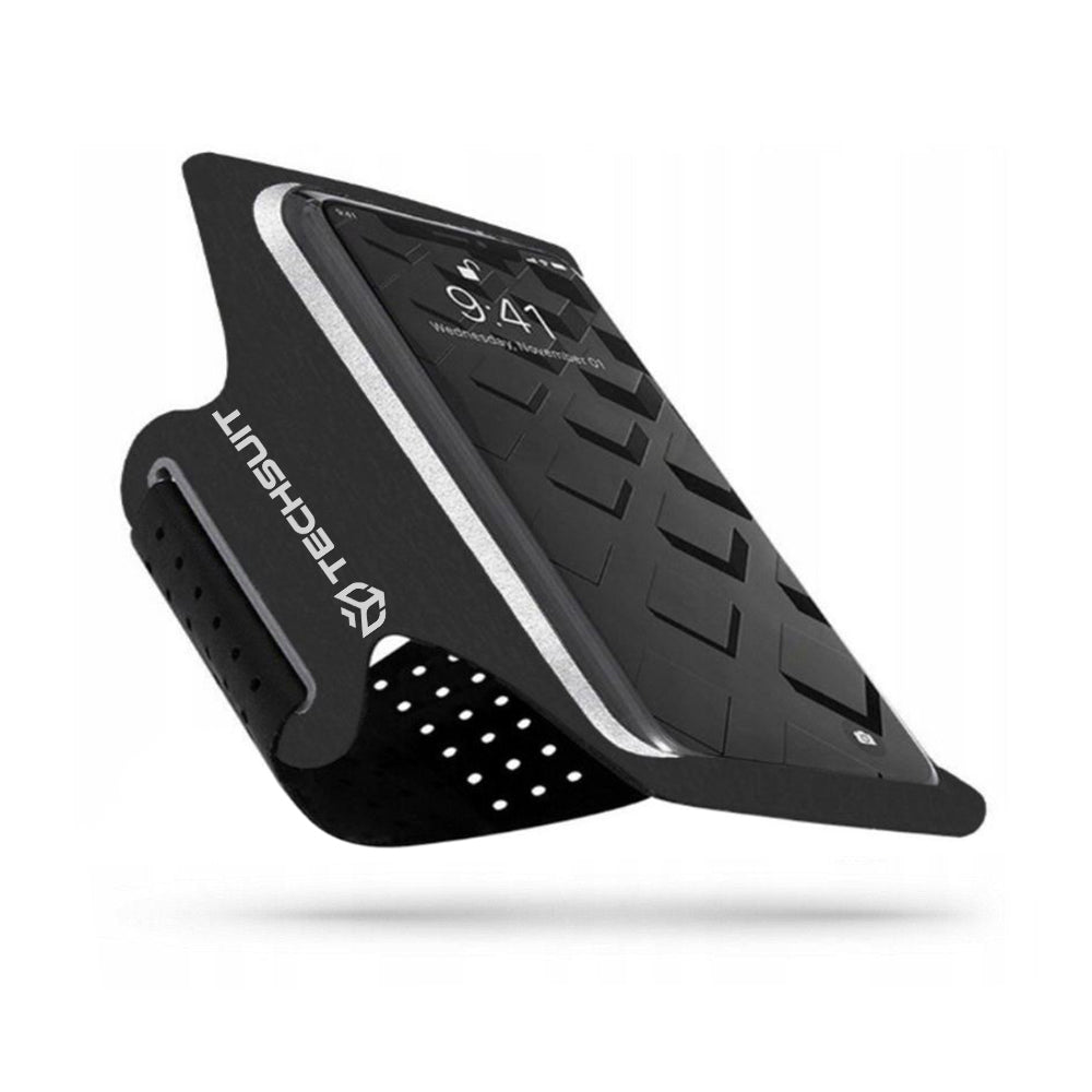 Univerzální pouzdro na telefon max. 6,5 palce, Techsuit, Sports TH10, šedé