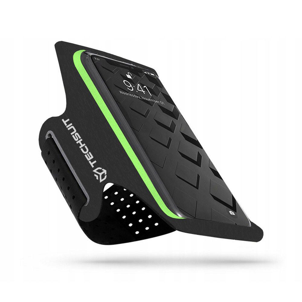 Univerzální pouzdro na telefon max. 6,5 palce, Techsuit, Sports TH10, zelené