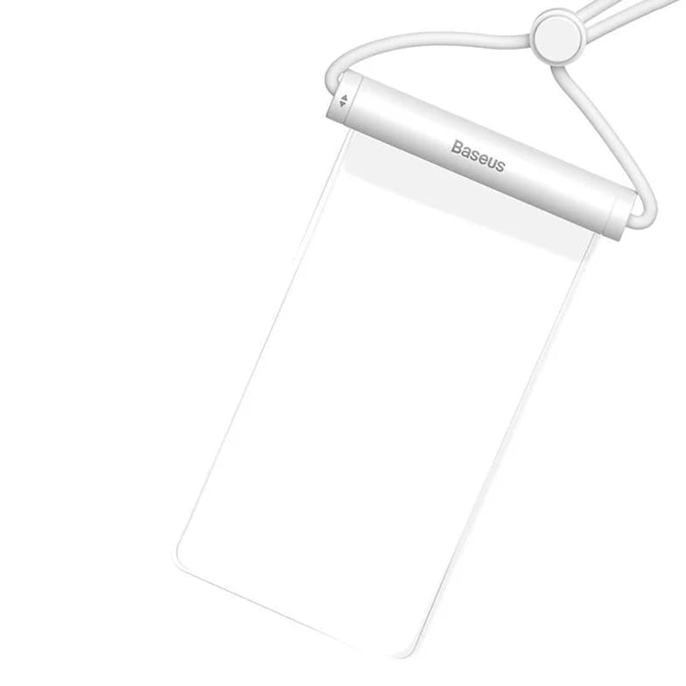 Vodotěsné univerzální pouzdro, Baseus, AquaGlide Cylindrical, Bílá P60263701213-00