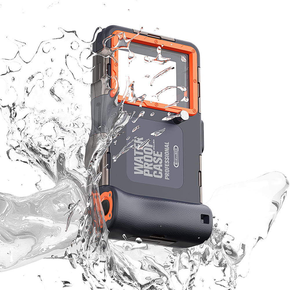 Univerzální vodotěsné pouzdro pro telefon max. 6,8 palce, ShellBox, černé