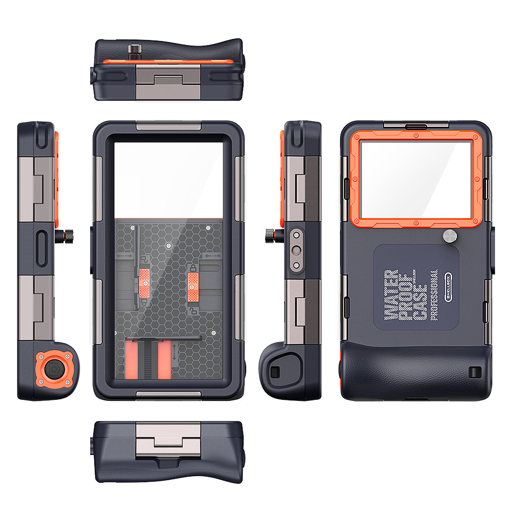 Univerzální vodotěsné pouzdro pro telefon max. 6,8 palce, ShellBox, černé