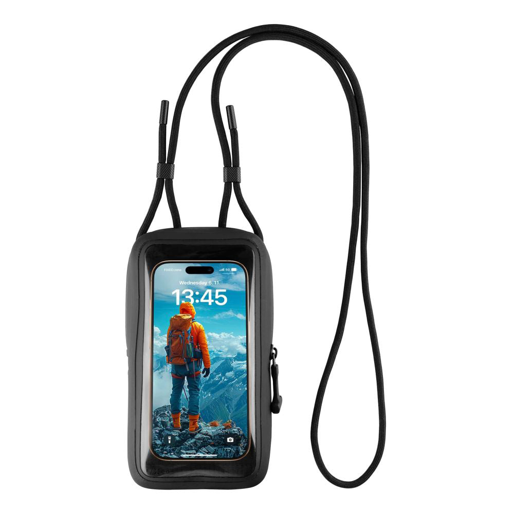 Univerzální vodotěsné pouzdro pro telefon max. 7 palců, Fixed, černé