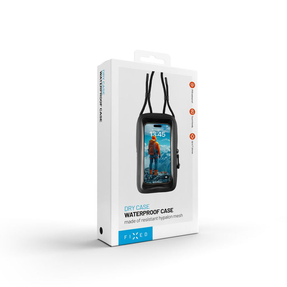 Univerzální vodotěsné pouzdro pro telefon max. 7 palců, Fixed, černé