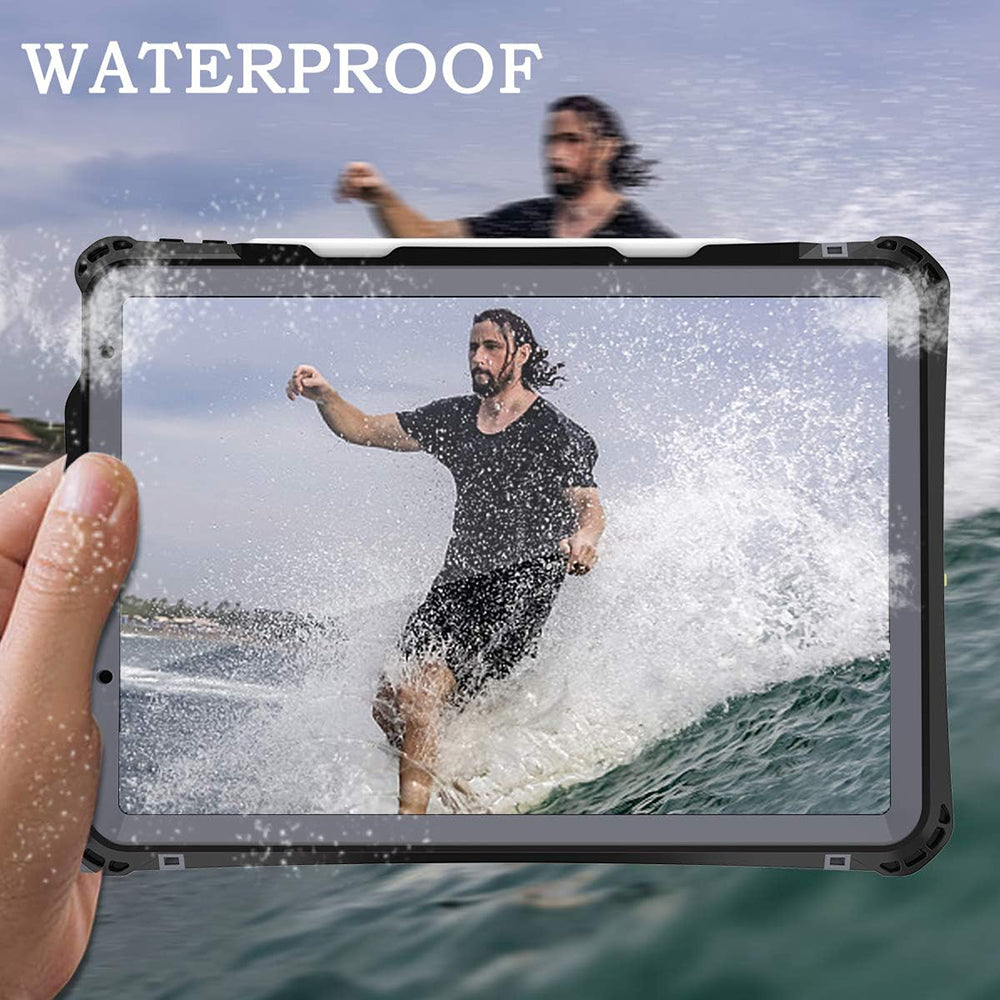 Vodotěsné pouzdro pro Apple iPad Air (2022) / Air (2020), ShellBox, černé