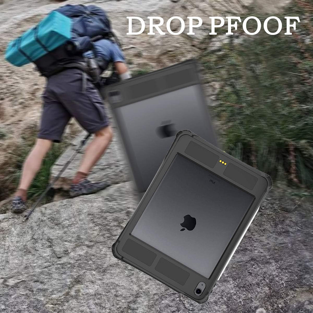 Vodotěsné pouzdro pro Apple iPad Air (2022) / Air (2020), ShellBox, černé