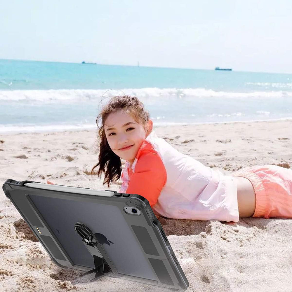 Vodotěsné pouzdro pro Apple iPad Air (2022) / Air (2020), ShellBox, černé