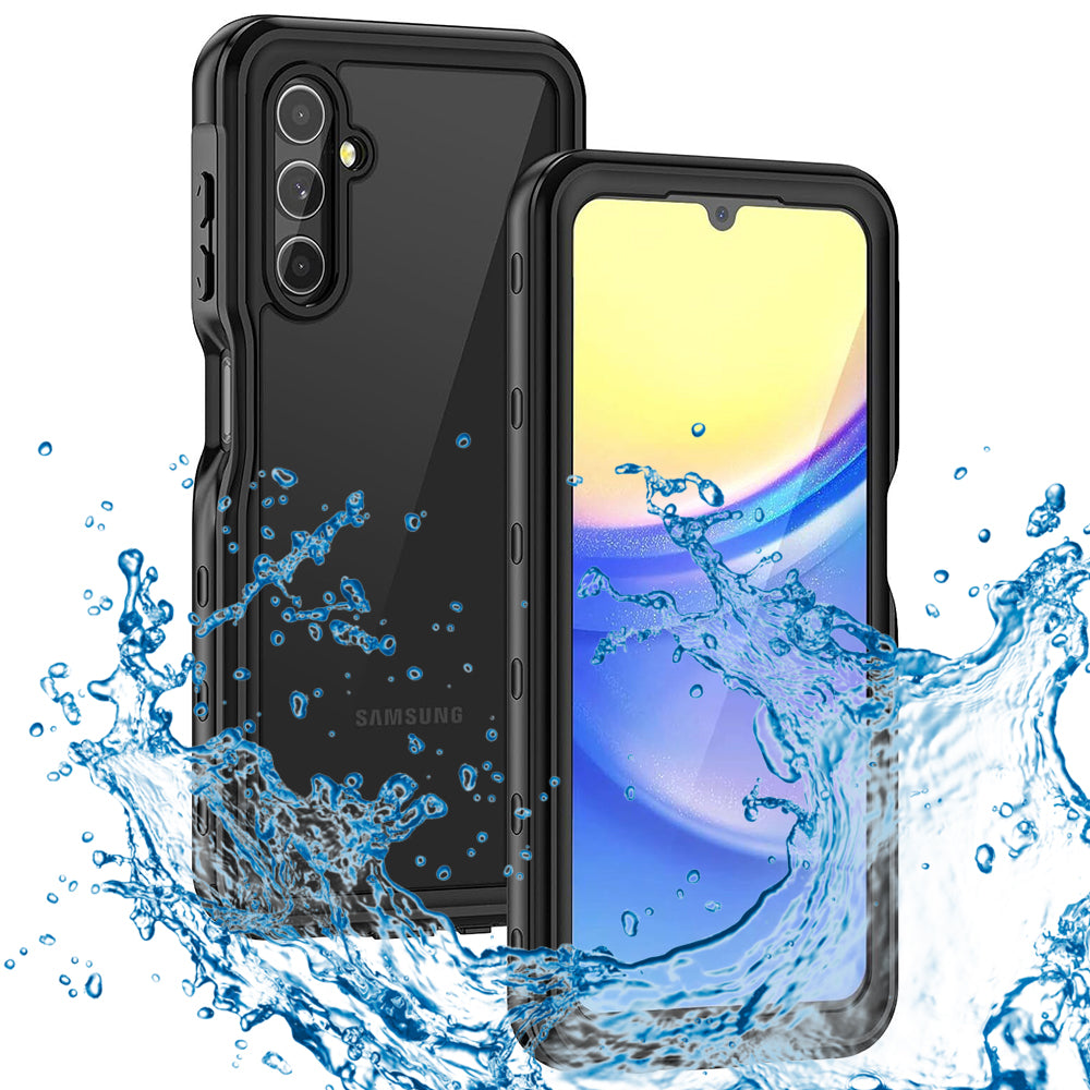 Vodotěsné pouzdro pro Samsung Galaxy A15 5G A156 / A15 A155, ShellBox, černé