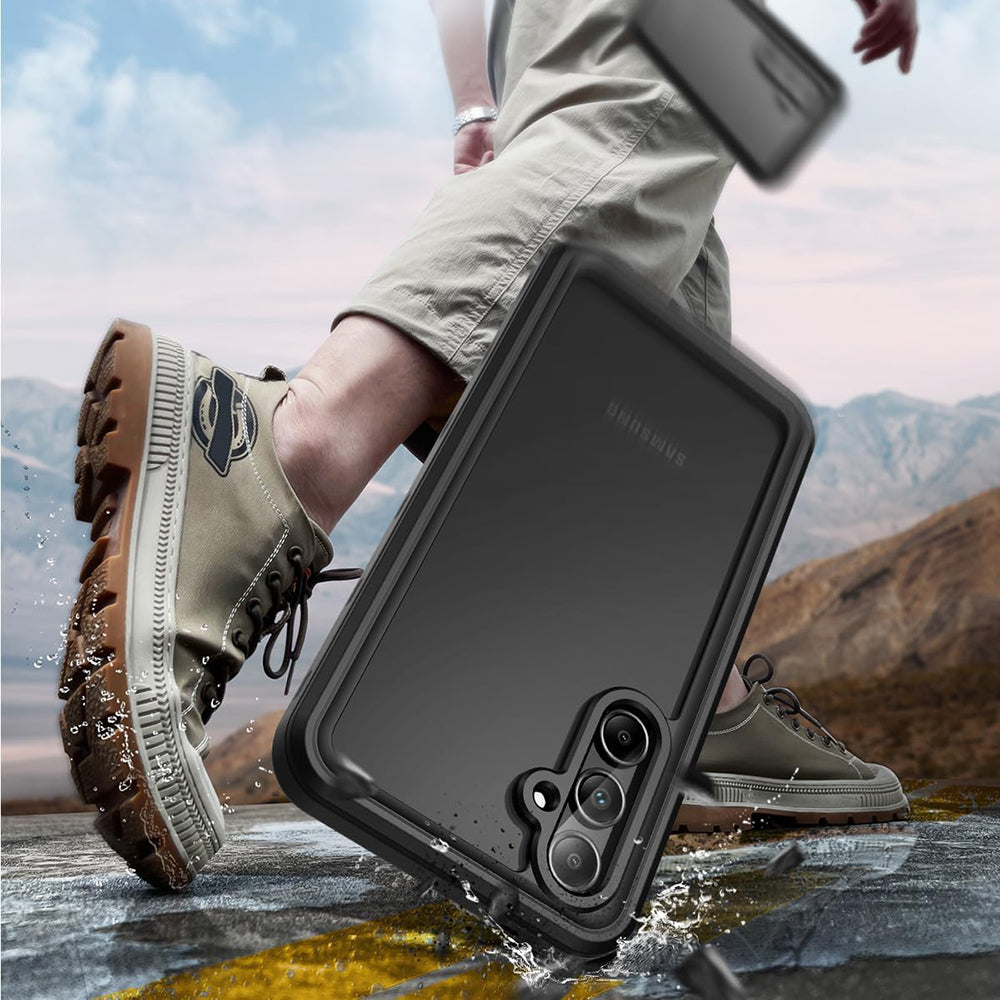 Vodotěsné pouzdro pro Samsung Galaxy A35 5G A356, ShellBox, černé
