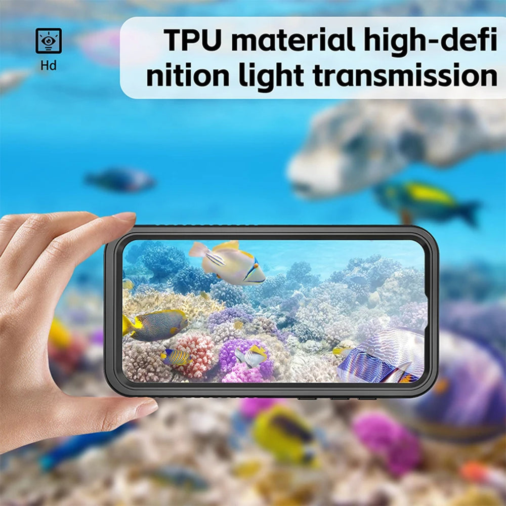 Vodotěsné pouzdro pro Samsung Galaxy A55 5G A556, ShellBox, černé