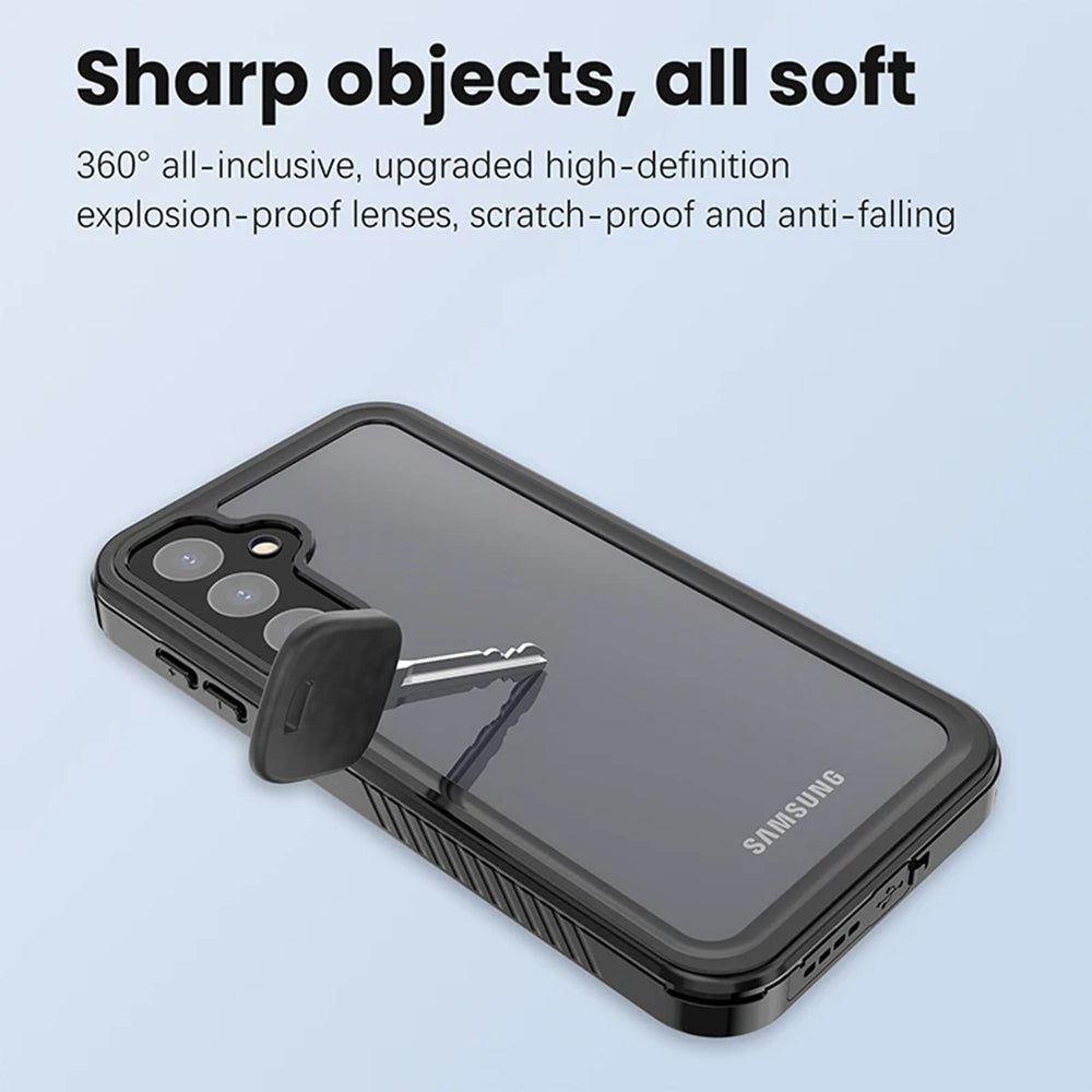Vodotěsné pouzdro pro Samsung Galaxy A55 5G A556, ShellBox, černé