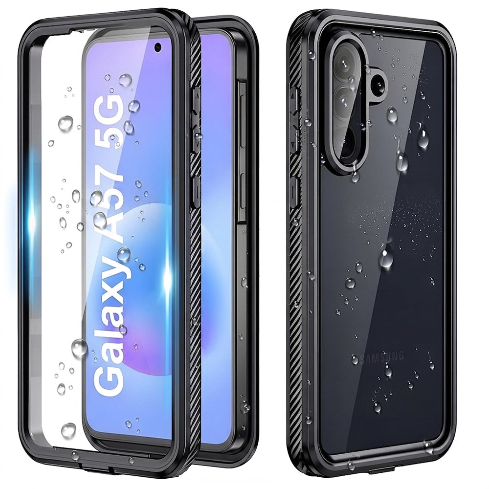 Vodotěsné pouzdro pro Samsung Galaxy A57 5G, ShellBox, černé