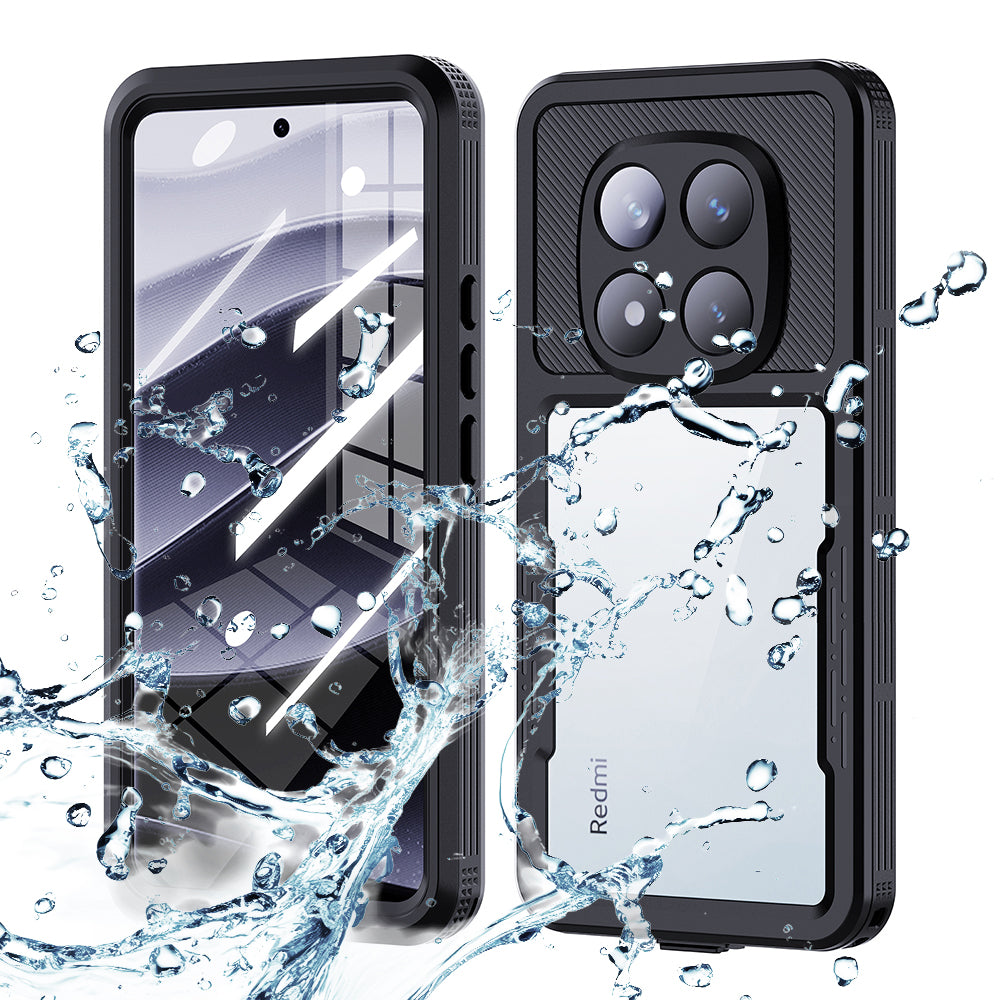 Vodotěsné pouzdro pro Xiaomi Poco X7 / Redmi Note 14 Pro 5G, ShellBox, černé