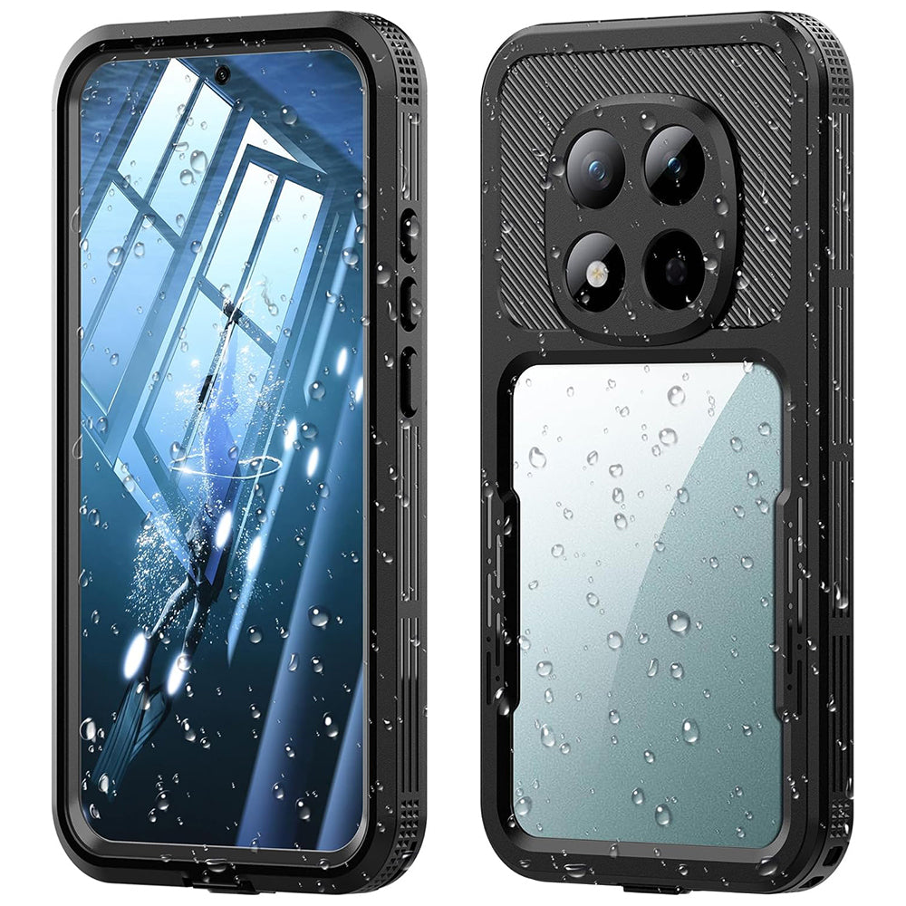 Vodotěsné pouzdro pro Xiaomi Redmi Note 15 Pro 5G, ShellBox, černé