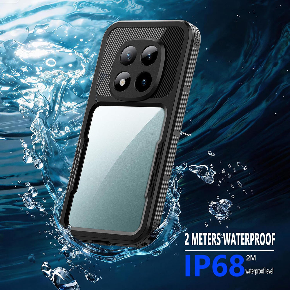 Vodotěsné pouzdro pro Xiaomi Redmi Note 15 Pro 5G, ShellBox, černé