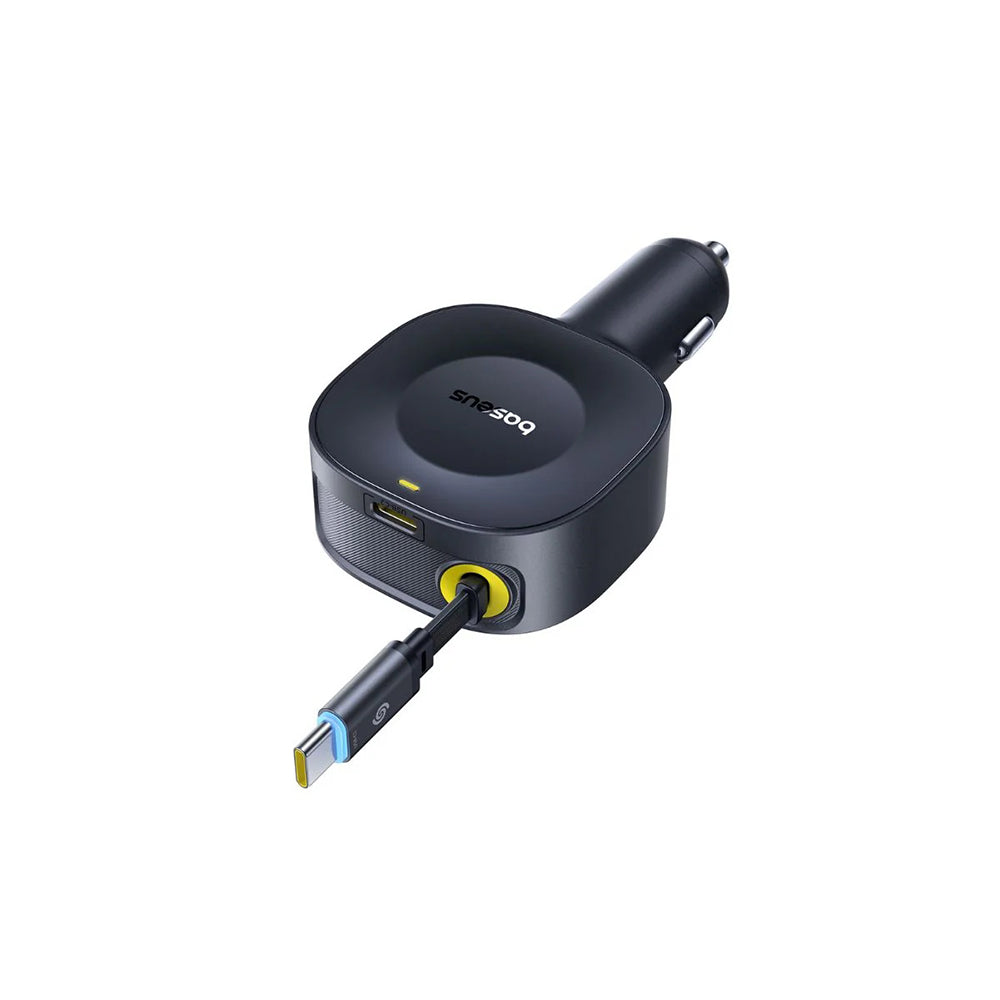 Auto nabíječka s kabelem USB-C Baseus PrimeTrip VR2, 30W, 3A, 1 x USB-C, Černá C0206400