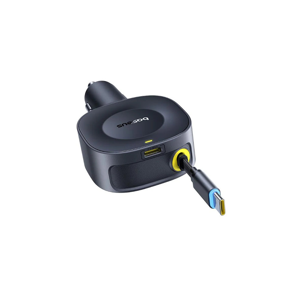 Auto nabíječka s kabelem USB-C Baseus PrimeTrip VR2, 30W, 3A, 1 x USB-C, Černá C0206400