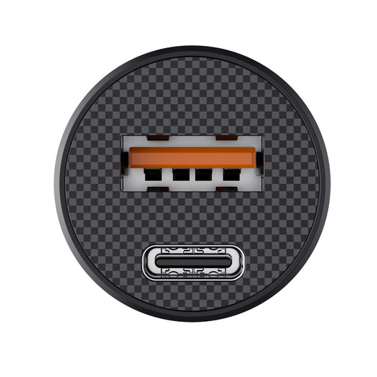 Auto nabíječka HAVIT CC2022, 20W, 3A, 1 x USB-A - 1 x USB-C, Černá