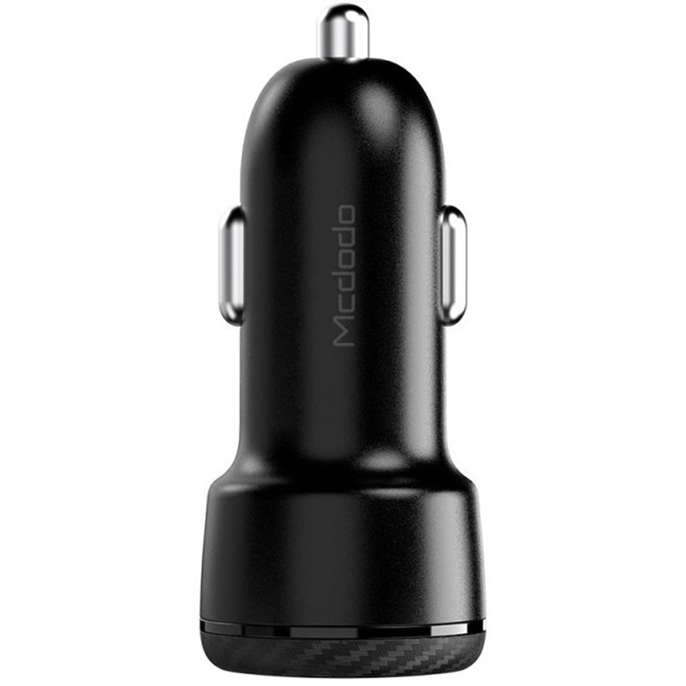 Auto nabíječka McDodo CC-5970, 38W, 3A, 1 x USB-A - 1 x USB-C, Černá